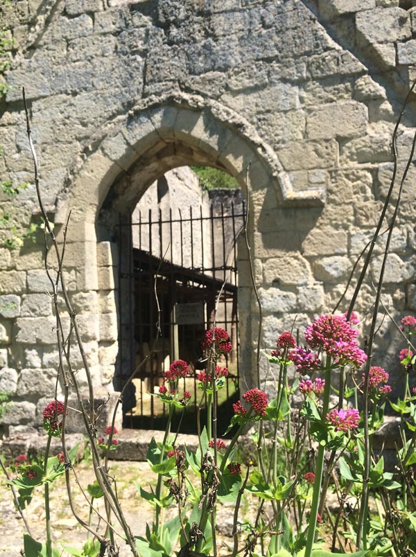 Ruines de l'église bucoliques Notre-Dame à Morcourt