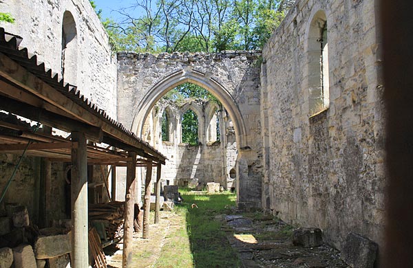 Intérieur de l'église Notre-Dame à Morcourt